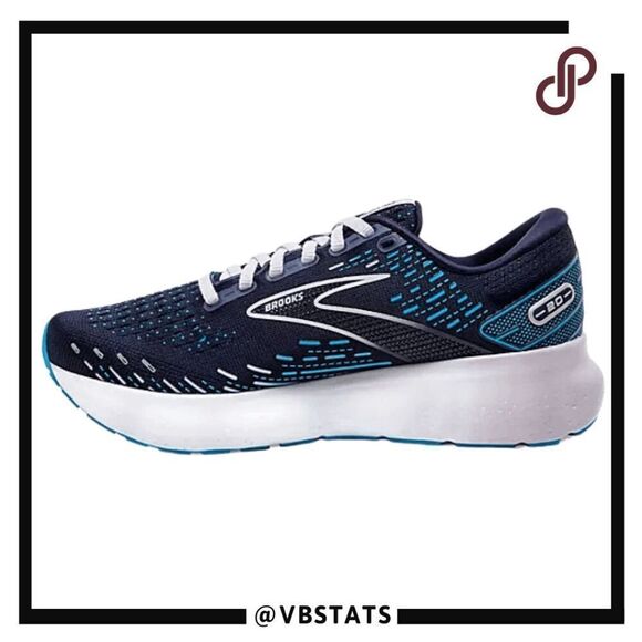 Brooks Women's Glycerin GTS 20 Running‎ Shoes Navy Blue Size 12 - Picture 5 of 13
